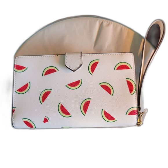 Kate Spade Watermelon Staci Phone Wallet Wristlet - Picture 2 of 5